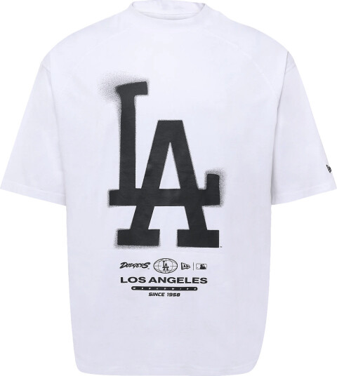 New Era Mlb Boxy Grphc Tee Losdod   White   XL