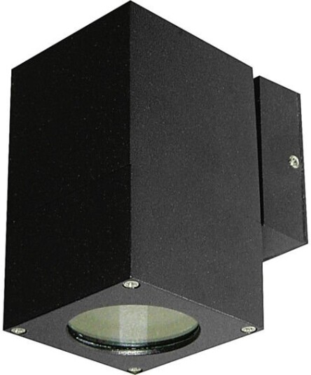 Oriva AB Utelampe Veggspot Atrix Enkel Sort GU10 IP44 - 89024