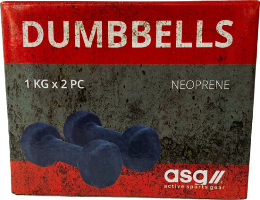 ASG Neopren Manualer - 2 x 1 kg