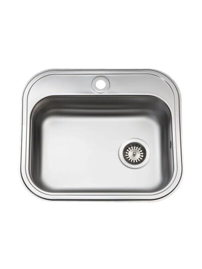 Juvel Intra bmk480b1 stainless steel kitchen sink inset with BMK480B1-R02