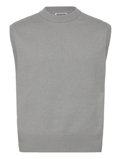 Weekday Knitted Vest Grey S