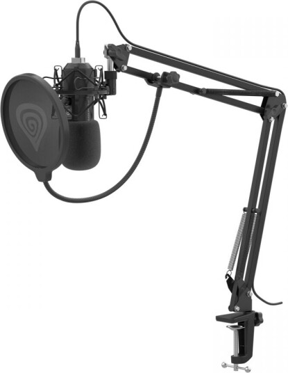 Genesis Radium 400 G2 Studiomikrofon med 24-Bit Lyd - Svart Genesis Radium 400 G2 Studiomikrofon med 24-Bit Lyd - Svart