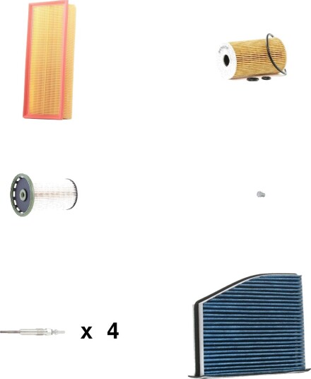 Servicepakke RIDEX 4682P11208