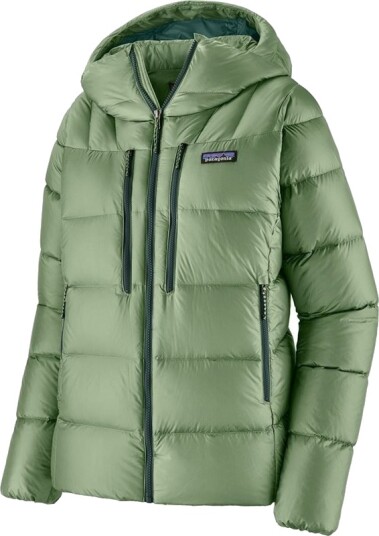 Patagonia W's Fitz Roy Down Hoody Ellwood Green