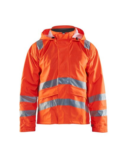 Blåkläder Regnjakke varsel Level 2 oransje XXXL Blåkläder Regnjakke varsel Level 2 oransje XXXL