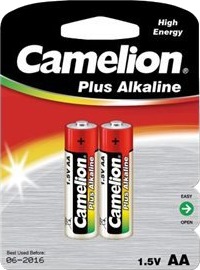 Camelion Plus Lr6-Bp2 Batteri 2 X Aa-Type Alkalisk 2700 Mah Camelion Plus Lr6-Bp2 Batteri 2 X Aa-Type Alkalisk 2700 Mah