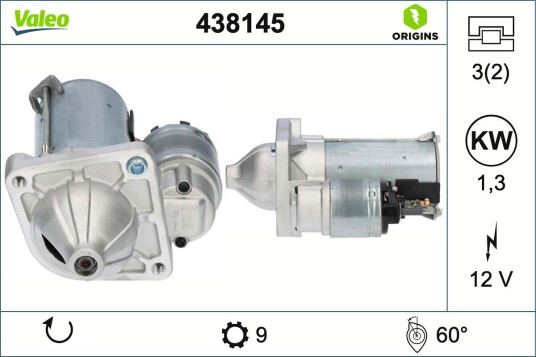 Starter VALEO 438145 Starter VALEO 438145