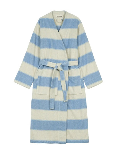 Marimekko Home Galleria Bath Robe Blue M Marimekko Home Galleria Bath Robe Blue M