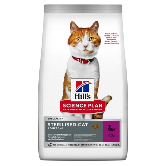 Hill´S Cat Adult Sterilis Duck 1.5Kg