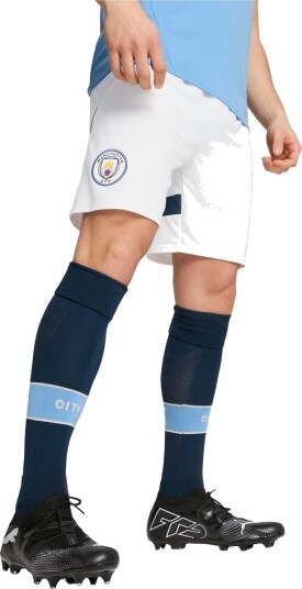 Manchester City 24/25 Hjemmeshorts Hvit 2XL