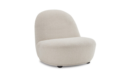 Soffadirekt BOOGI Lenestol Bouclé Offwhite Soffadirekt BOOGI Lenestol Bouclé Offwhite