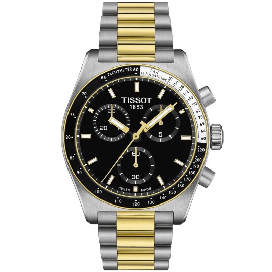 Tissot PR516 Chronograph T1494172205100 - Herre - 40 mm - Analog - Kvarts urverk - Safirglass Tissot PR516 Chronograph T1494172205100 - Herre - 40 mm - Analog - Kvarts urverk - Safirglass