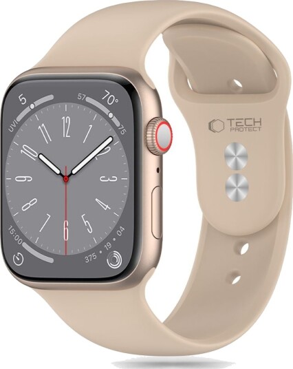 Tech Protect Silikonrem for Apple Watch 38/40/41mm Brun Tech Protect Silikonrem for Apple Watch 38/40/41mm Brun