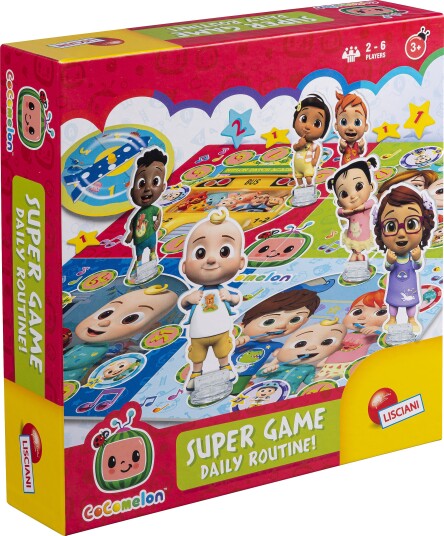 CoComelon Super Spill – Daglige Rutiner Brettspill – 2-6 Spillere 3+ År