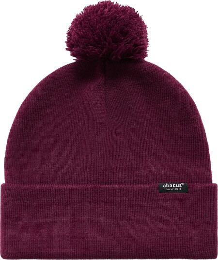 Abacus Edison Knitted Hat   Purple   ONE SIZE