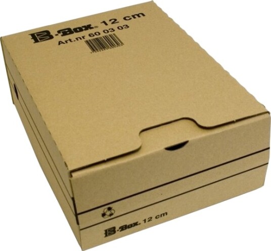 Arkiveboks B Box 12Cm Brun 25 Stk.