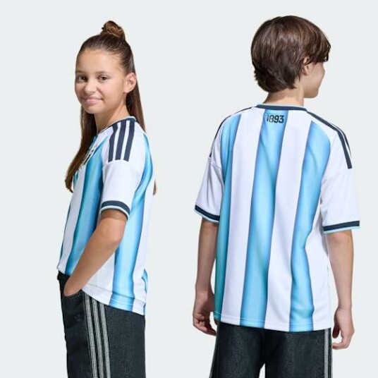 Adidas Argentina 26 Hjemmedrakt Junior White/Icey Blue/Light Blue 164 Adidas Argentina 26 Hjemmedrakt Junior White/Icey Blue/Light Blue 164