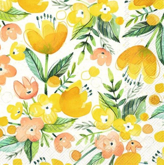 All About Yellow servietter lunsj
