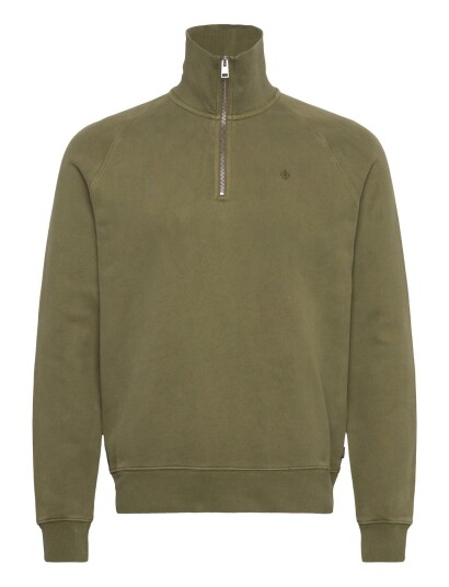 Morris Maryon Half Zip Washed Sweatshirt Green XXXL Morris Maryon Half Zip Washed Sweatshirt Green XXXL