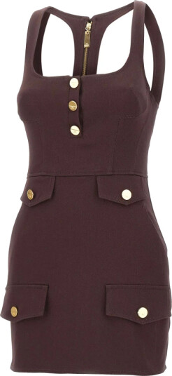 Elisabetta Franchi Dame Kjoler Brun L, Elisabetta Franchi Dame Kjoler Brun L,