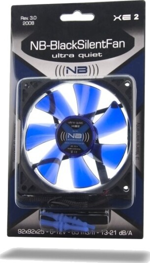 Noiseblocker Xe2 Vifte 21 Db Sort Blå