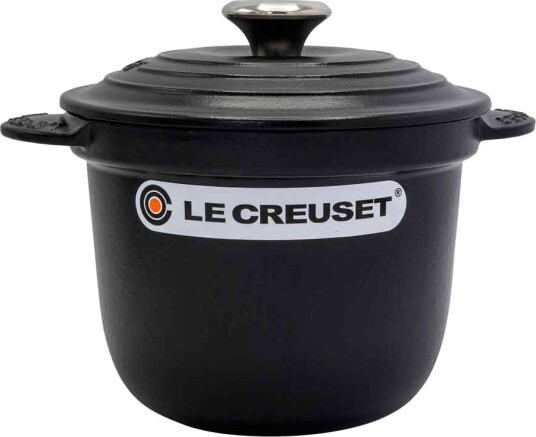 Le Creuset Cocotte Every Riskjele 18 cm / 2 L Sort Le Creuset Cocotte Every Riskjele 18 cm / 2 L Sort
