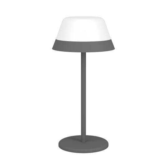 Eglo MEGGIANO BORDLAMPE GRÅ/HVIT Eglo MEGGIANO BORDLAMPE GRÅ/HVIT