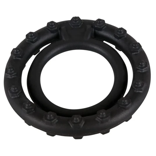 Steely Cockring for penis og pungen