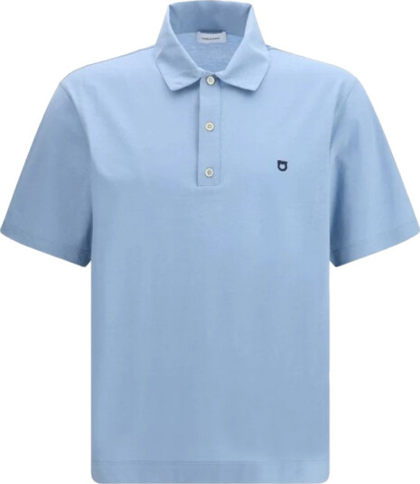 Ferragamo Herre Topper Blå S, Ferragamo Herre Topper Blå S,
