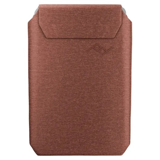 Peak Design Magnetisk Stoff Kortholder - MagSafe Kompatibel - Redwood