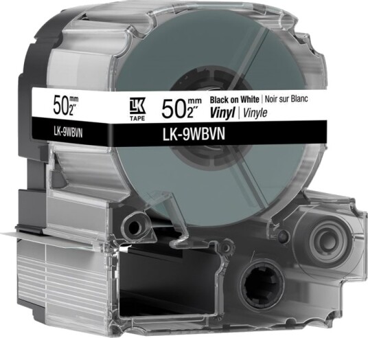 Epson Lk 9Ybvn Vinyl Svart På Gult Rull 5 Cm X 7 M 1 KassettEr Merketape For Labelworks Lw Z5000be Lw Z5010be Lw Z5010be Az Lw Z5010be Qz