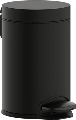 Pedalbøtte Addstoris 3 L M/Sc Børstet Sortkrom Pedalbøtte Addstoris 3 L M/Sc Børstet Sortkrom