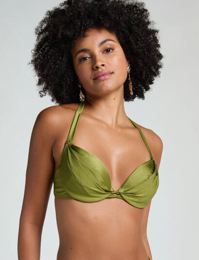 Hunkemöller Holbox Plunge - Green - C x 85