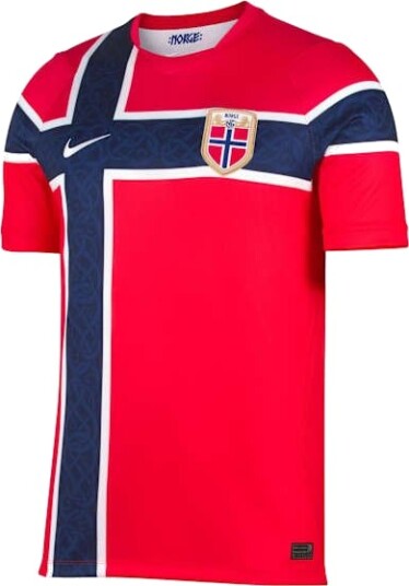 Nike NORGE 26 Stadium Hjemmedrakt Herre Chile Red/White XL