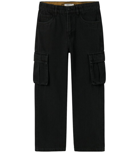 name it Nkmryan St Cargo Jeans 5910-Im Noos Black 122