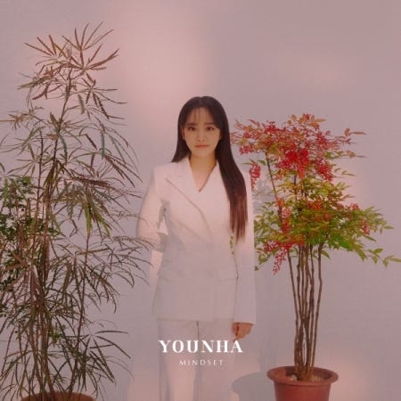 Younha  Mindset  Incl. DVD, 32pg Concept Photo Booklet, Live Photo Booklet + Poster  CD