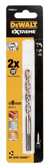 BOR EXTR MUR 08X120MM DT6682 DEWALT