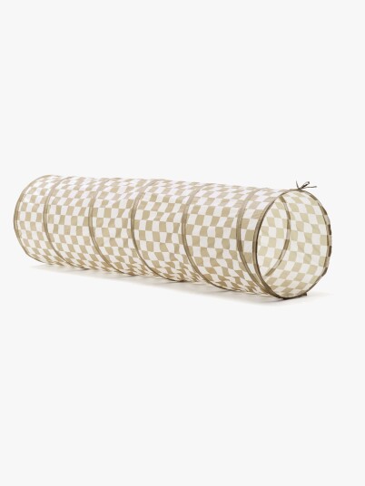 Kid's Concept Tunnel Check Green Beige