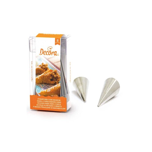 Decora Cones Mini Kjegleformer Pk/8 Decora Cones Mini Kjegleformer Pk/8