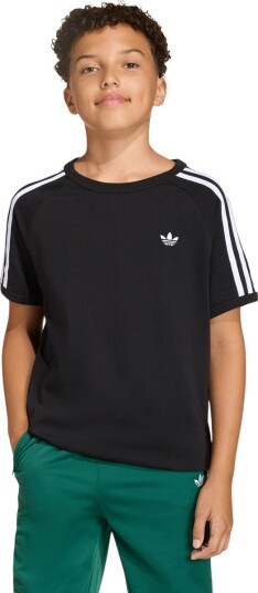 Adidas Originals 3 Stripe Tee Black 128