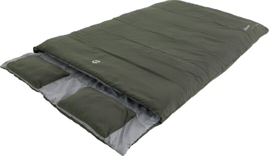 Sovepose Outwell Companion Lux Double Dobbel 3-sesong 225Ø140 cm grønn