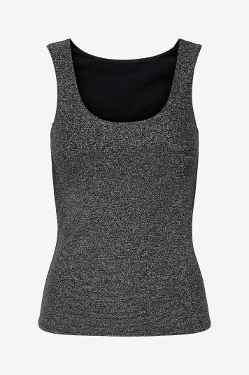 Only Topp onLea Glitter Svart