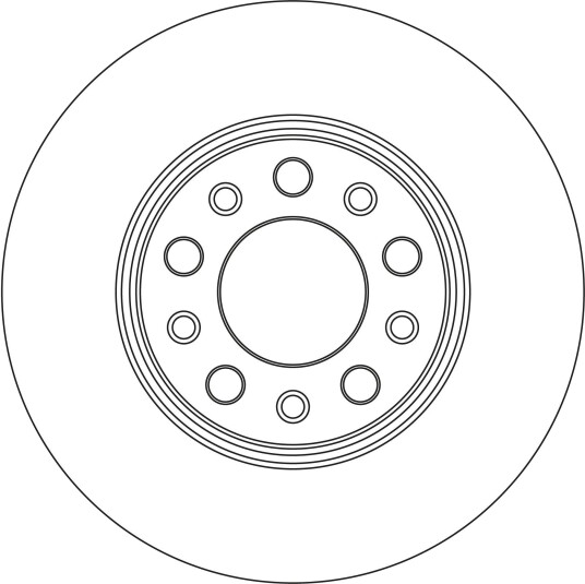TRW DF4370 Bremseskive