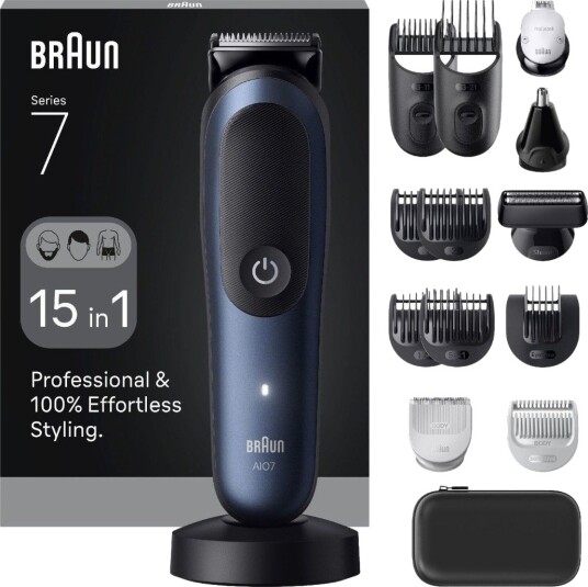 Braun Series 7 AIO7580 multifunksjonstrimmer Braun Series 7 AIO7580 multifunksjonstrimmer