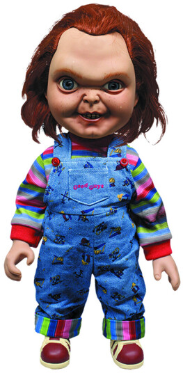 Child's Play MDS Mega Scale 15" Sneering Chucky with Sound Child's Play MDS Mega Scale 15" Sneering Chucky with Sound