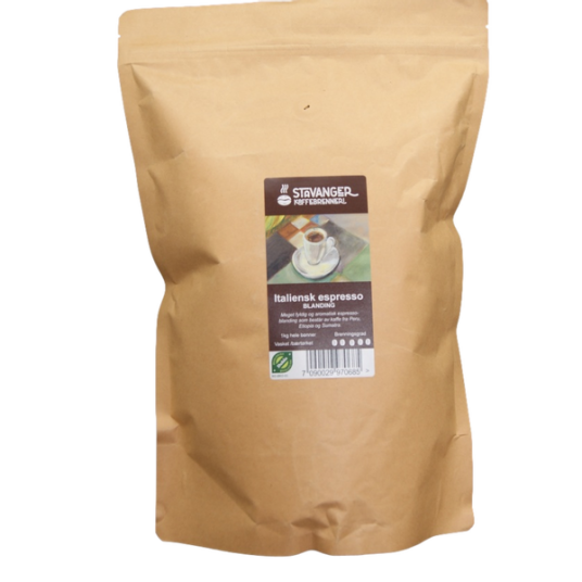 Økologisk espresso italienskbrent 1kg