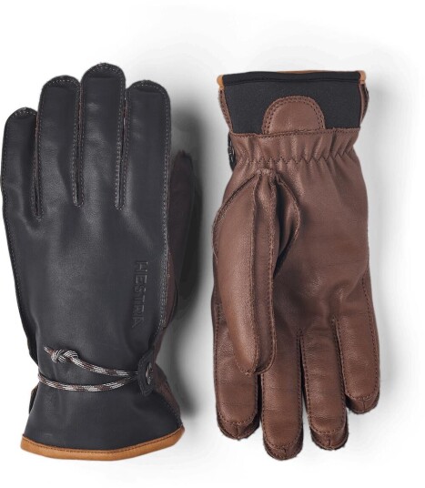 Hestra Wakayama 5-Finger Navy/Brown 9