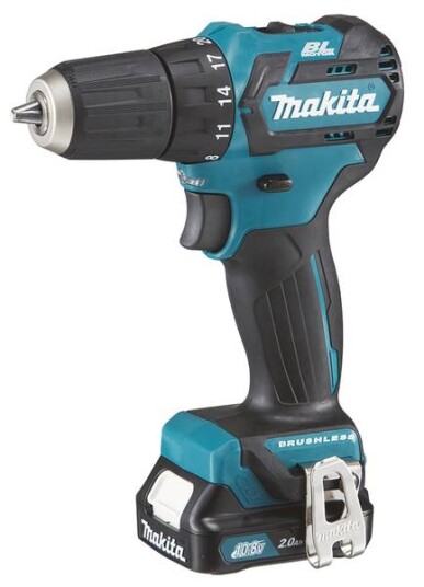 Makita DF332DSAJ 12V Borskrutrekker med 2 Batterier og Lader Makita DF332DSAJ 12V Borskrutrekker med 2 Batterier og Lader