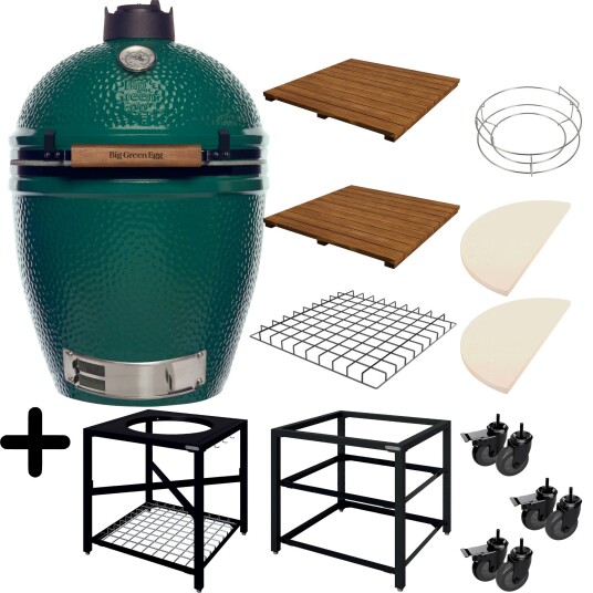 Big green egg Kullgrill Frame pakke plus, large