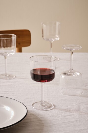 Jotex Rødvinsglass 4pakning Transparent NOOR 2073270010